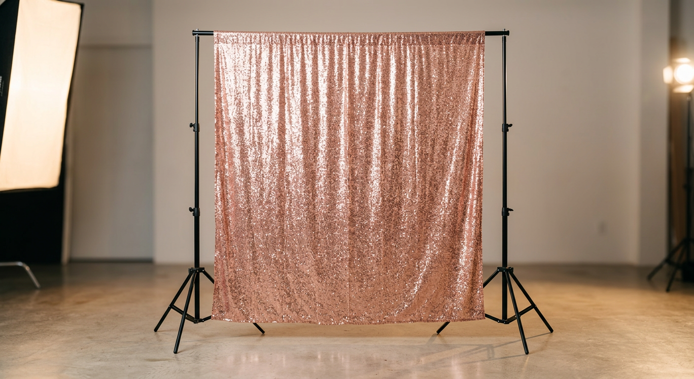 Rose Gold Backdrop