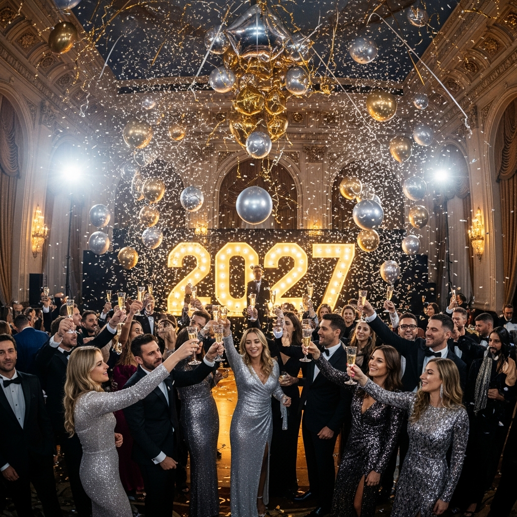 New Year's Eve Party Photo Booth Rental Las Vegas