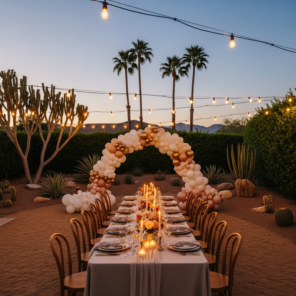 Backyard Party Photo Booth Rental Las Vegas